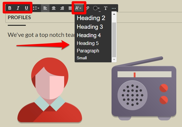 text color and size changer text color and size changer